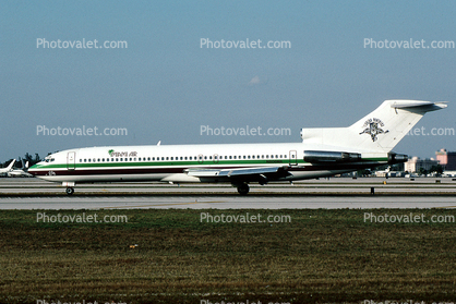 N806MA, Florida Panthers Football Team Plane, Boeing 727-225, JT8D-15 s3, JT8D, 727-200 series