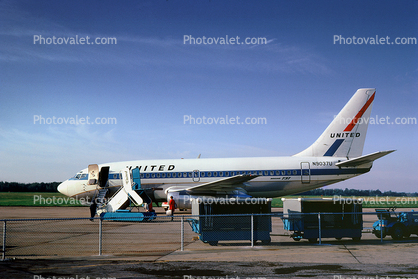 N9037U, Boeing 737-222, 737-200 series, JT8D-7B, JT8D