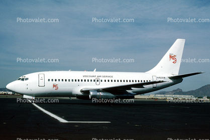 N4509W, Atlanta Hawks Basketball Team Plane, Viscount Air Service VCT