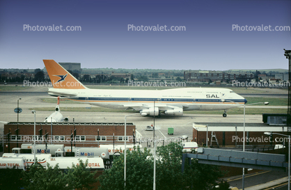 ZS-SAU, Boeing 747-344, 747-300 series, JT9D-7R4G2, JT9D, Cape Town - Kaapstad
