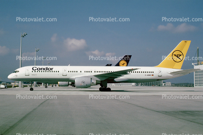 D-ABNM, Boeing 757-230, PW2000, PW2040