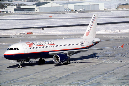 N263AV, USA 3000, Airbus A320-214, CFM56, CFM56-5B4-P