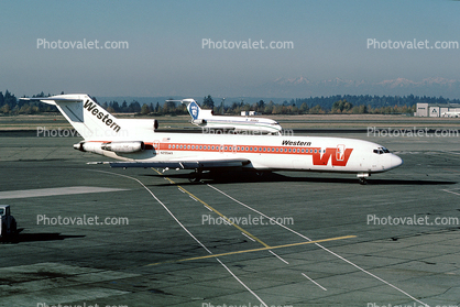N295WA, Boeing 727-247(A), Western Airlines WAL, JT8D-15 s3, JT8D, 727-200 series