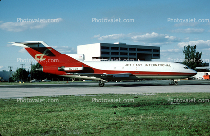 N711GN, Jet East International, Boeing 727-29(F) QWS, JT8D-7B s3, JT8D, 727-200 series