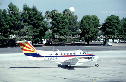 N252AF, Arizona Airways, Beech B200 King Air (BE.1300), PT6A