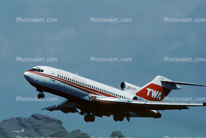 N850TW, Boeing 727-031, T8D-7, JT8D, September 1976, 1970s