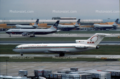 CN-RNQ, Boeing 727-2B6, JT8D, 727-200 series