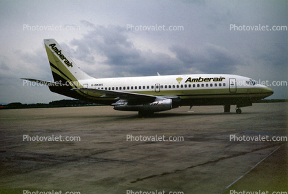 G-BKMS, Amber air, Amberair, Boeing 737-2Q8, 737-200 series