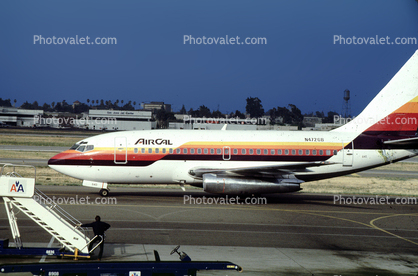 N472GB, Boeing 737-159, JT8D-7, JT8D, 737-100 series, June 1987, 1980s