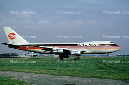 N605PE, Boeing 747-243B, JT9D-7A, JT9D, October 1988, 1980s