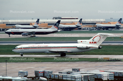 CN-RMQ, Boeing 727-2B6, JT8D, 727-200 series