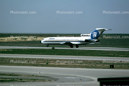 N530EJ, Alaska Airlines ASA, Boeing 727-155C, JT8D, 727-100 series