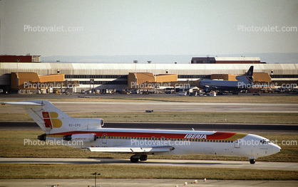 EC-CFC, Boeing 727-256, Tarragona, 727-200 series, September 1989