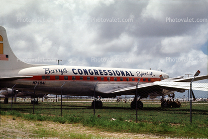 N74841, Barry's Congressional Special, Leased to Barry Goldwater 5/1964 - 9/1964