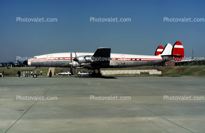 ZS-DVJ, Lockheed L-1649A Starliner, Trek Airways