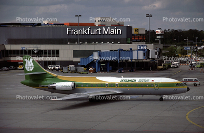 TC-ARI, Sud SE-210 Caravelle 10R, Super Caravelle, Lale, Frankfurt Main Airport