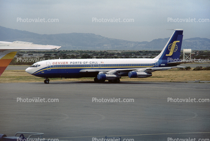 N7518A, Boeing B707-123B, Denver Ports-Of-Call