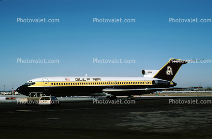N2818W, Gulf Air, Boeing 727-247, JT8D-15, JT8D