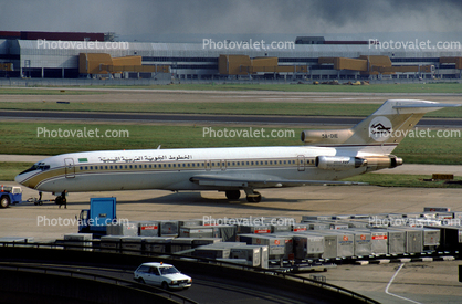 5A-DIE, Boeing 727-2L5, JT8D-15, JT8D, Libyan Arab Airlines