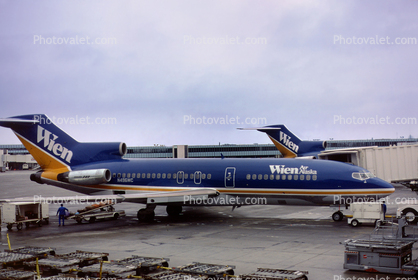N496WC, Wien Air Alaska, Boeing 727-22(C), JT8D-7B, 727-200 series