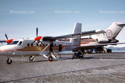 N100AS, Sitka Alaska Airport, March 1970, 1970s