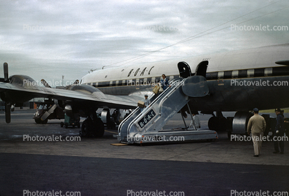 G-AOIA, BOAC, Douglas DC-7C, May 1958, 1950s