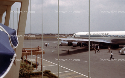 PanAm 707, Saigon International Airport, 1960s
