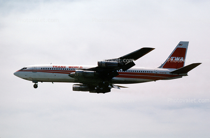 N799TW, Boeing 707-131B, TWA