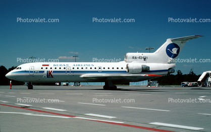 RA-42421, Yakovlev Yak-42D, Kuban Airlines