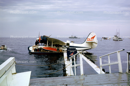 N325, G-21A Goose at Dock, Avalon, Catalina Island