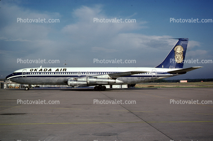 5N-AOQ, Okada Air, Boeing 707-355