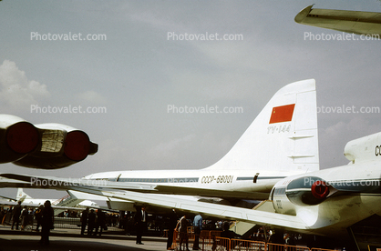 CCCP-68001, Prototype TU144, Tupolev Tu-144, Paris Air Show 1971, 1970s