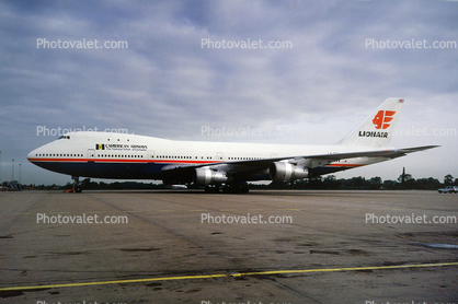 LX-FCV, Lionair, Boeing 747-121, JTD-7A, JTD-7, Caribbean Airways