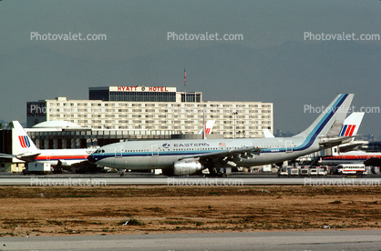 N208EA, Airbus A300B4-103, Hyatt Hotel
