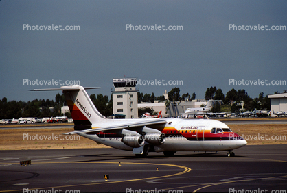 N145AC, BAe 146-200, Aircal, Million Air Termincal