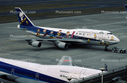 JA8961, Cartoon, Boeing 747-481D, CF6-80C2B1F, CF6, October 1997