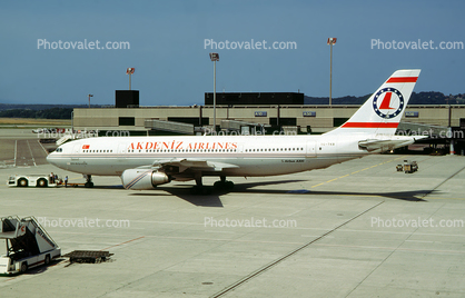 TC-TKB, Akdeniz Airlines, Airbus A300B4-103, CF6-50C2, CF6