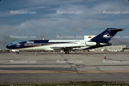 HC-BZS, Tame Linea Aerea Del Ecuador, Boeing 727-230