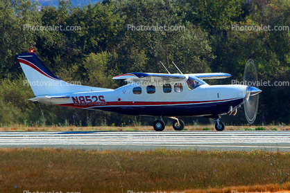 N852S, Cessna P210N, Pressurised Centurion, milestone of flight, Cessna 210