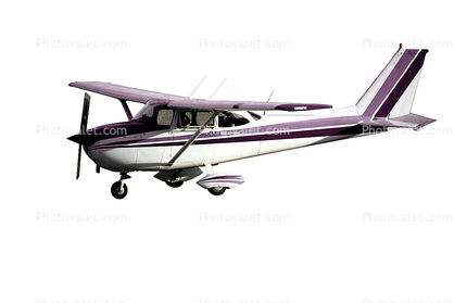 Cessna 172I, Lycoming 0-320 Series Reciprocating Engine, N46288, photo-object, object, cut-out, cutout