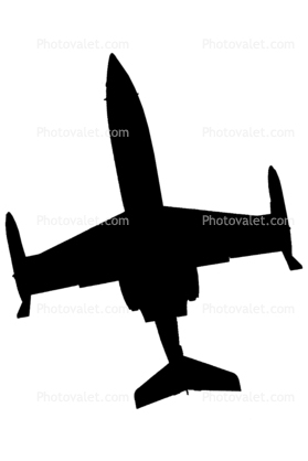 Gates-Learjet Planform silhouette, logo, shape