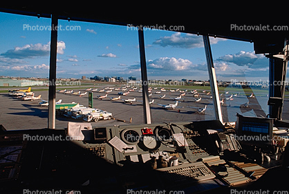 from inside the Control Tower
