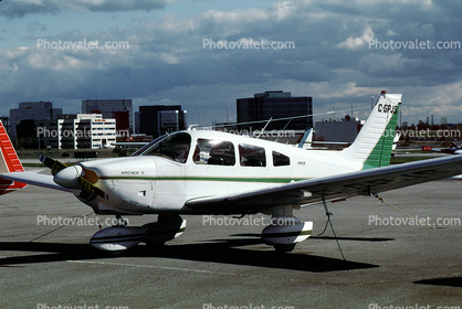 C-GPJS, Archer-II, Piper PA-28-181, Buttonville Municipal Airfield, Toronto, Canada
