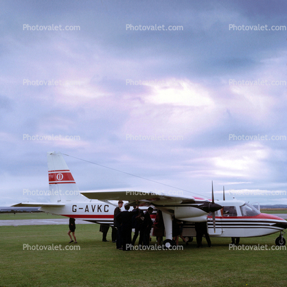 G-AVKC, Britten-Norman, BN-2A,-21, Islander, LoganAir