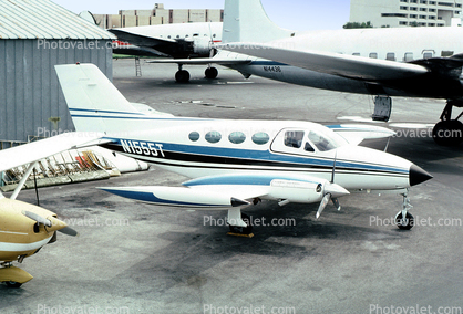 N1555T, Cessna 414, 1978, 1970s