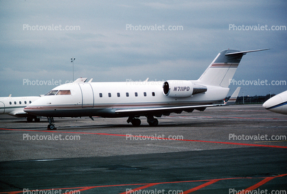 N711PD, Challenger 600 