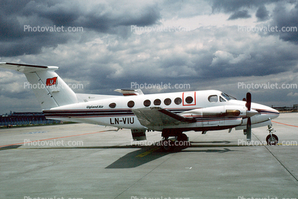 LN-VIU, Beech 200 Super King Air