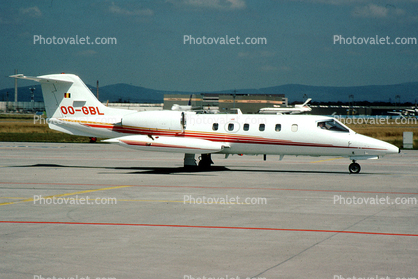 OO-GBL, Learjet-35A, Abelag Aviation