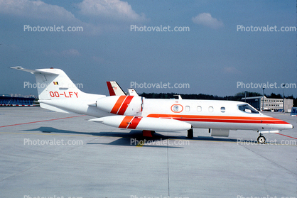OO-LFY, Learjet-35A, Abelag Aviation