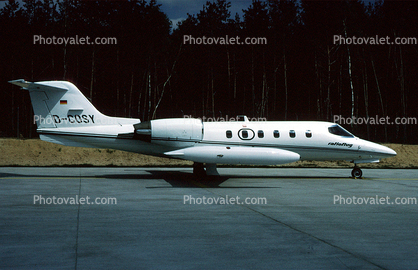 D-COSY, Learjet-35A, wingtip fuel tanks